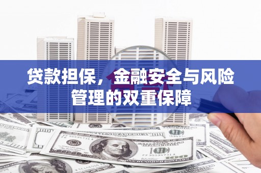 平顺贷款担保，金融安全与风险管理的双重保障
