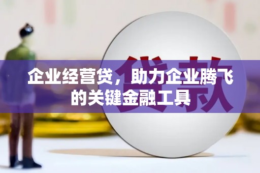 平顺企业经营贷，助力企业腾飞的关键金融工具
