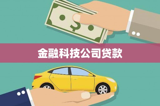平顺金融科技公司贷款