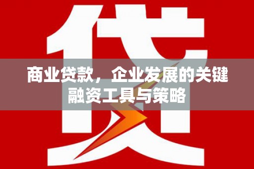 平顺商业贷款，企业发展的关键融资工具与策略