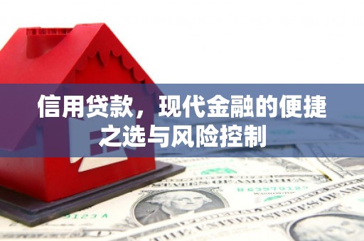 平顺信用贷款，现代金融的便捷之选与风险控制