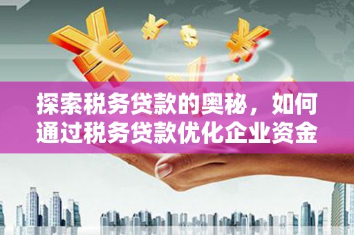 平顺探索税务贷款的奥秘，如何通过税务贷款优化企业资金流