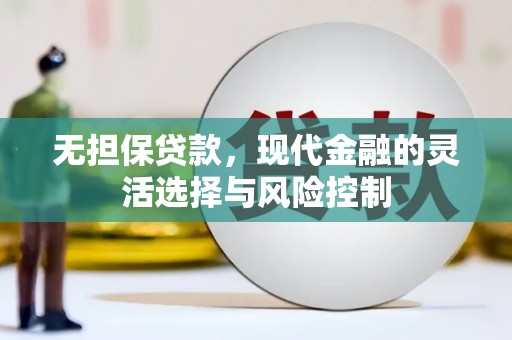 平顺无担保贷款，现代金融的灵活选择与风险控制