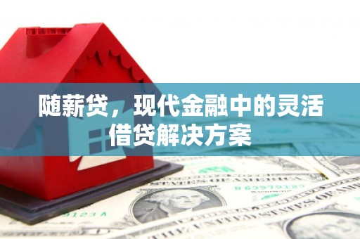平顺随薪贷，现代金融中的灵活借贷解决方案