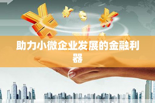 平顺助力小微企业发展的金融利器
