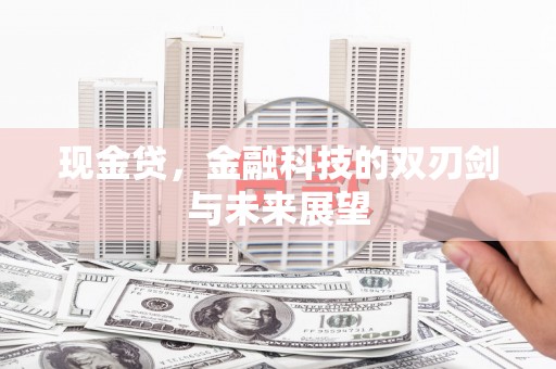 平顺现金贷，金融科技的双刃剑与未来展望