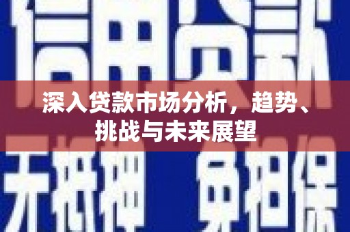 平顺深入贷款市场分析，趋势、挑战与未来展望