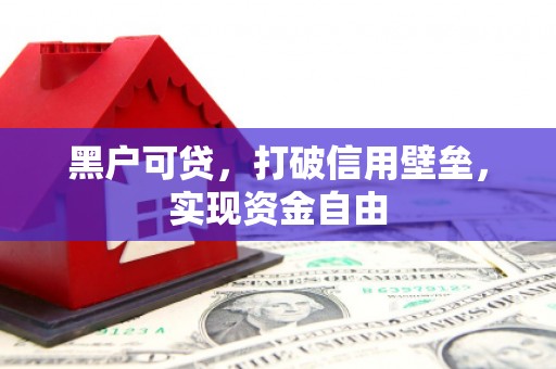 平顺黑户可贷，打破信用壁垒，实现资金自由