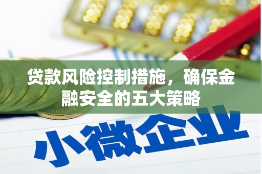 平顺贷款风险控制措施，确保金融安全的五大策略