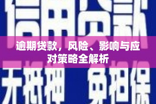 平顺逾期贷款，风险、影响与应对策略全解析