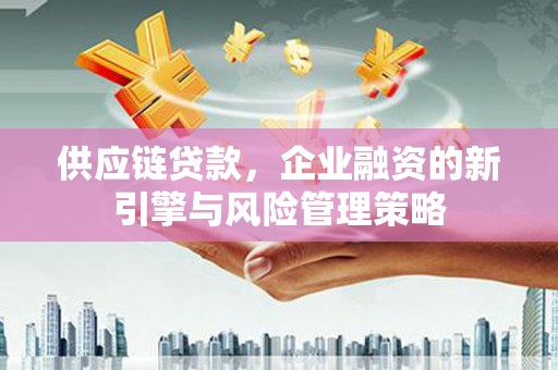 平顺供应链贷款，企业融资的新引擎与风险管理策略