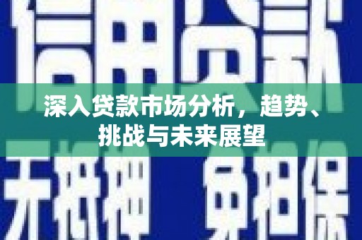 平顺深入贷款市场分析，趋势、挑战与未来展望