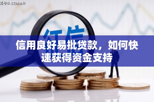 平顺信用良好易批贷款，如何快速获得资金支持