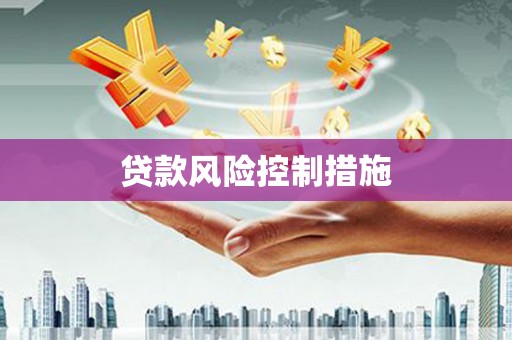 平顺贷款风险控制措施